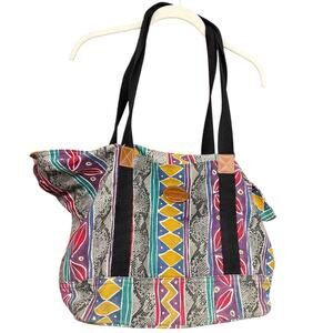 80s Retro Gitano Beach Miami Bag Coogi Zip Top Carry On
